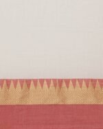 Pure Handloom Jamdhani Bengal Tant Saree - Image 3